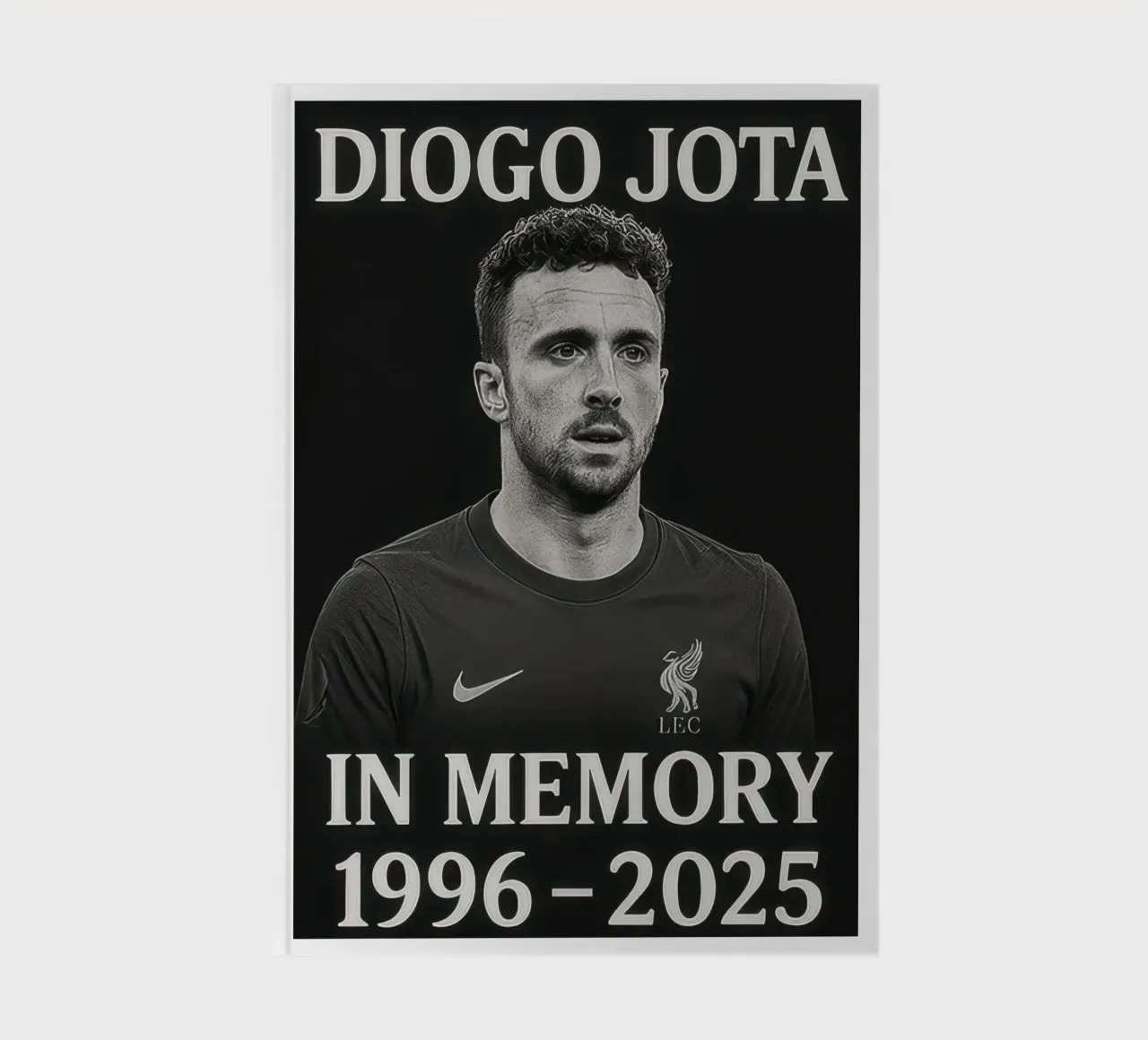 Diogo Jota In Memory notebook by nice sport