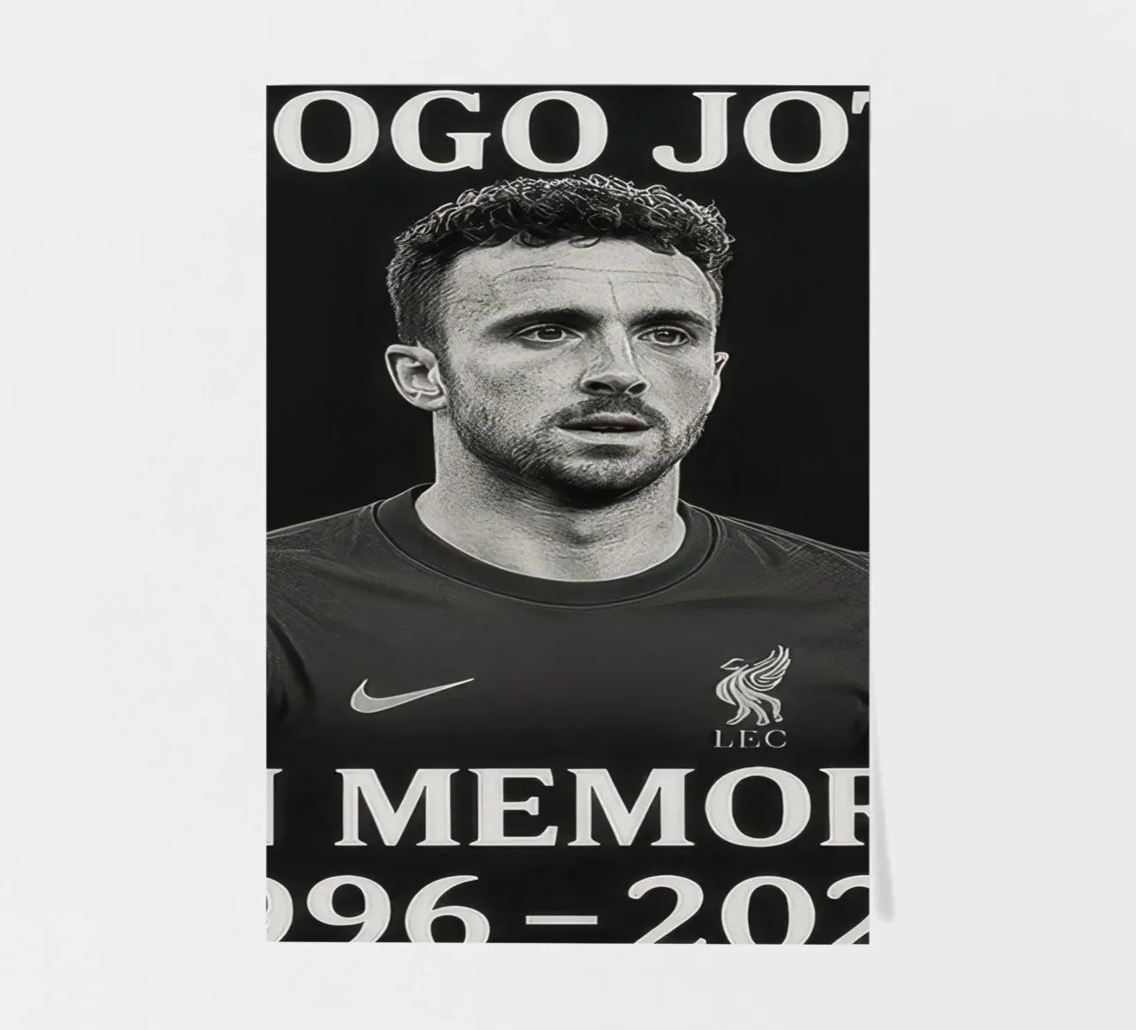 Diogo Jota In Memory foglio adesivo da nice sport
