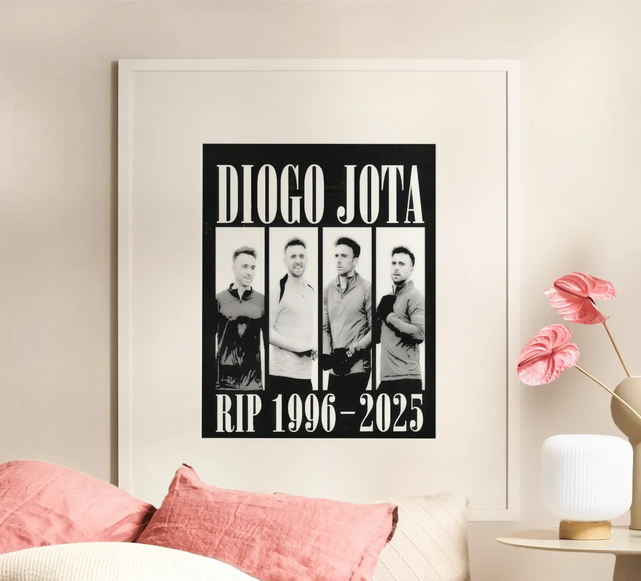 Godbey Diogo Jota poster by nice sport
