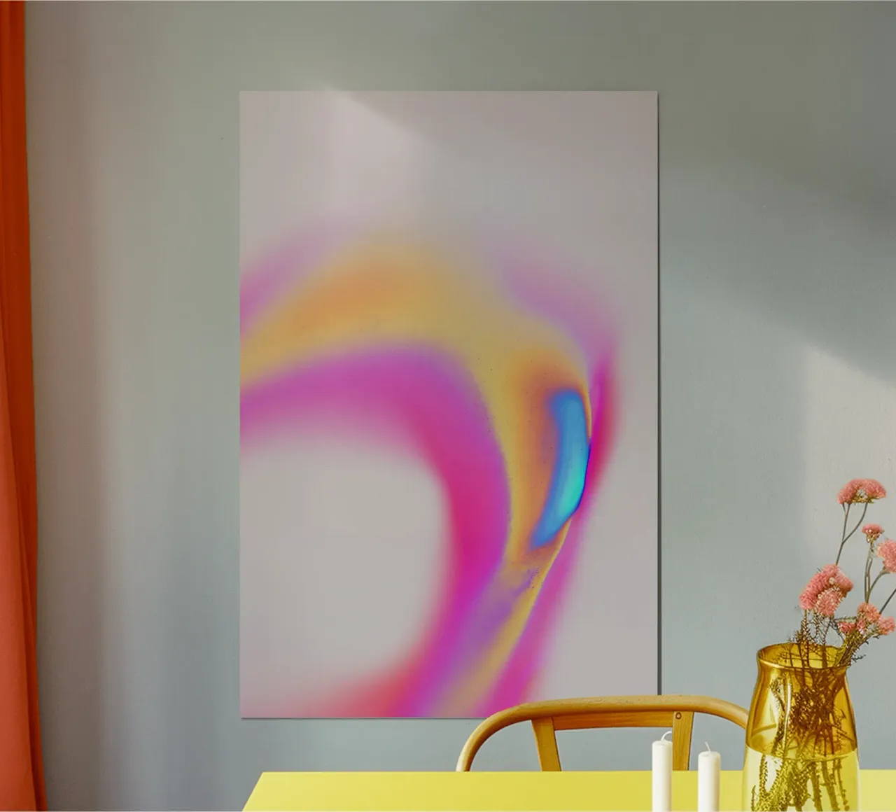 Space No 15 poster con telaio in plastica da treechild
