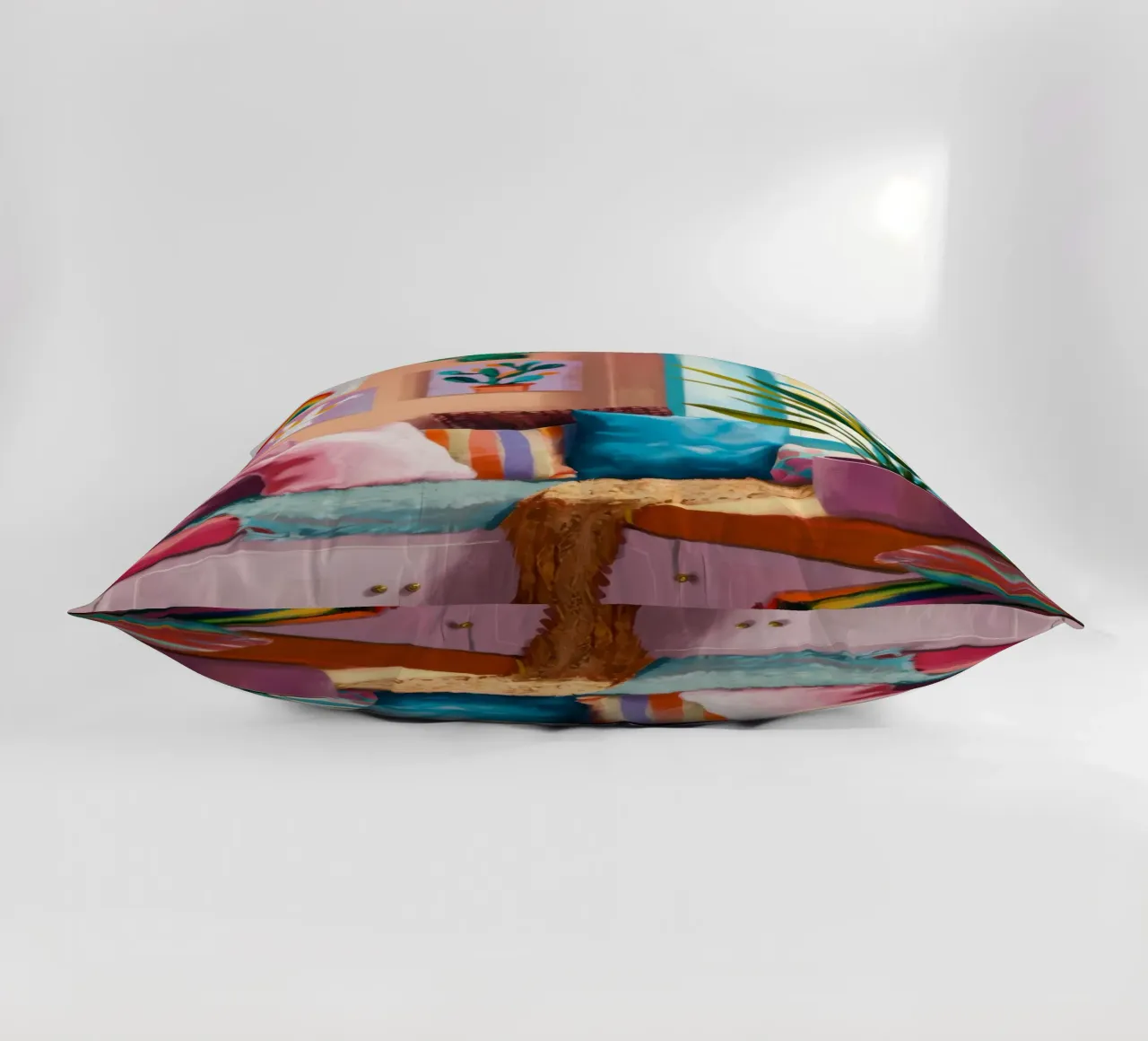 Regenbogen-Leseecke Kissen von Haven Fantasy