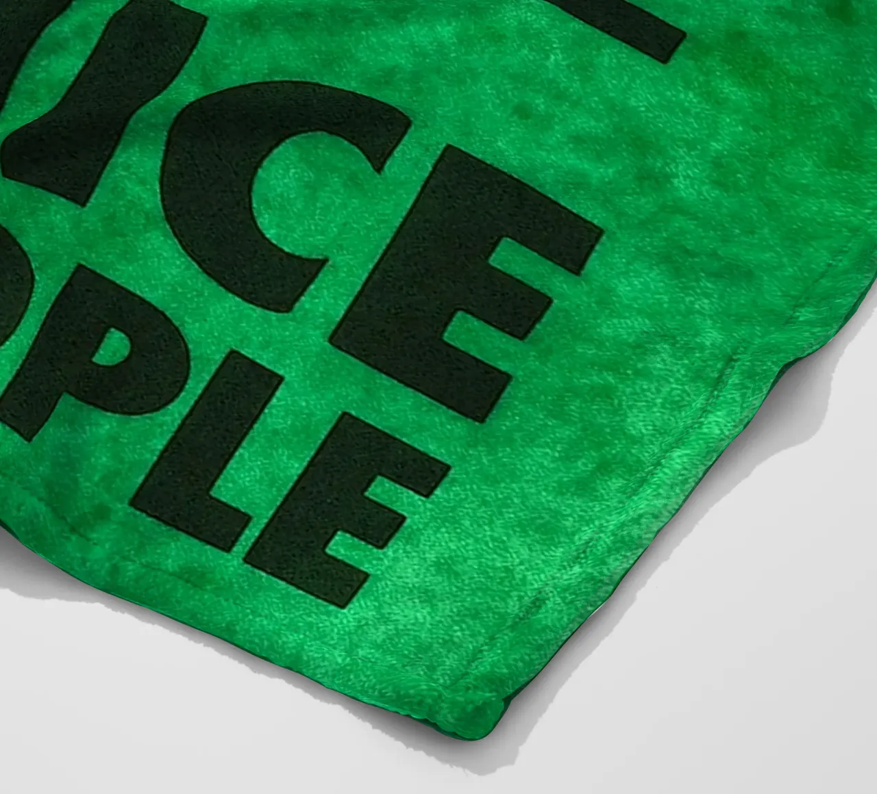 giocare duro ed essere persone gentili coperta in pile da onelove