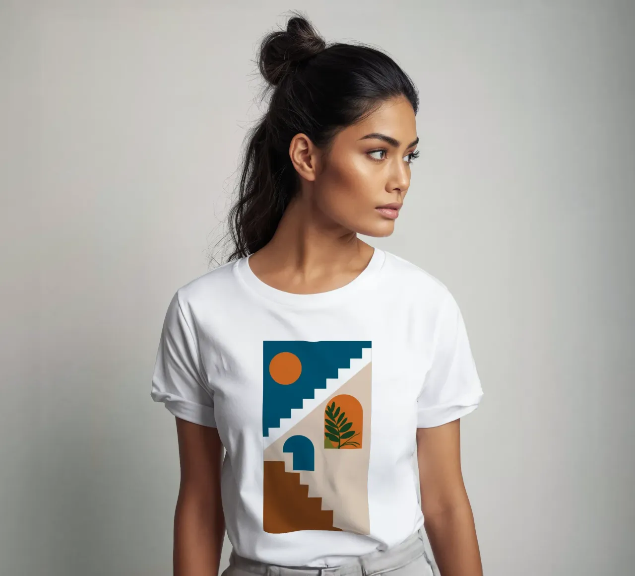La scala del sole t-shirt da Muse Artworks