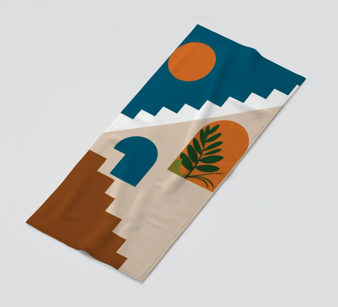 La scala del sole telo mare da Muse Artworks