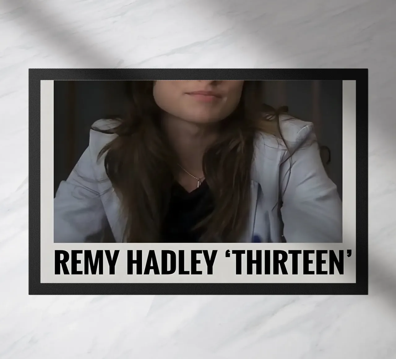 REMY HADLEY 'THIRTEEN' doormat by MVFminimalist