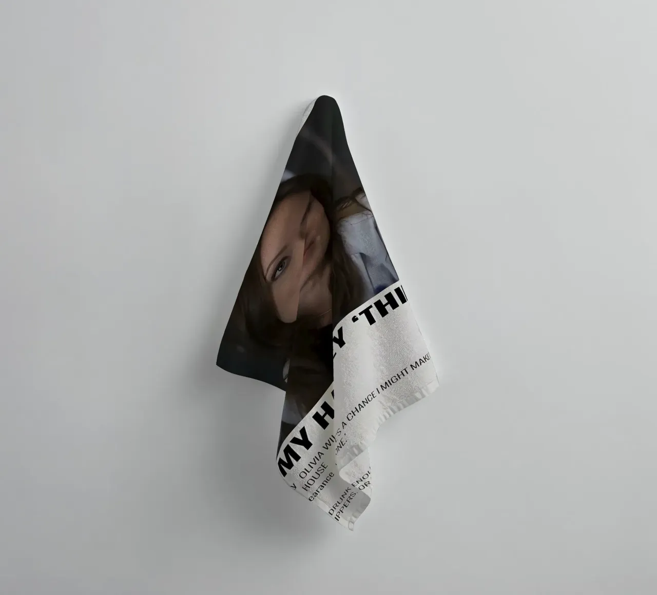 REMY HADLEY 'THIRTEEN' towel by MVFminimalist