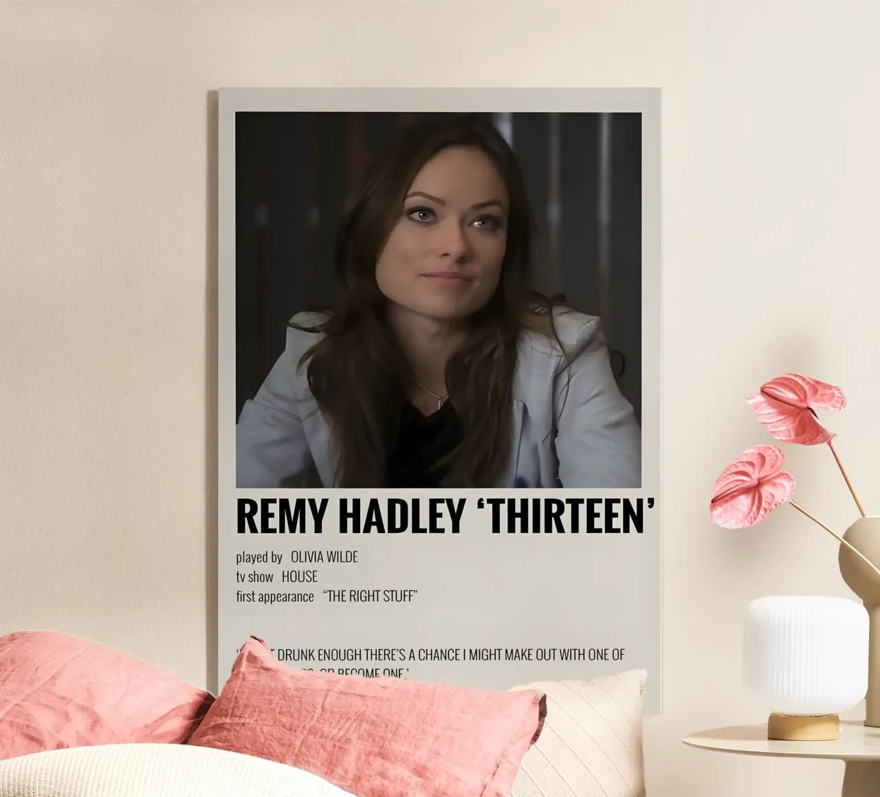 REMY HADLEY 'THIRTEEN' acrylic glass by MVFminimalist