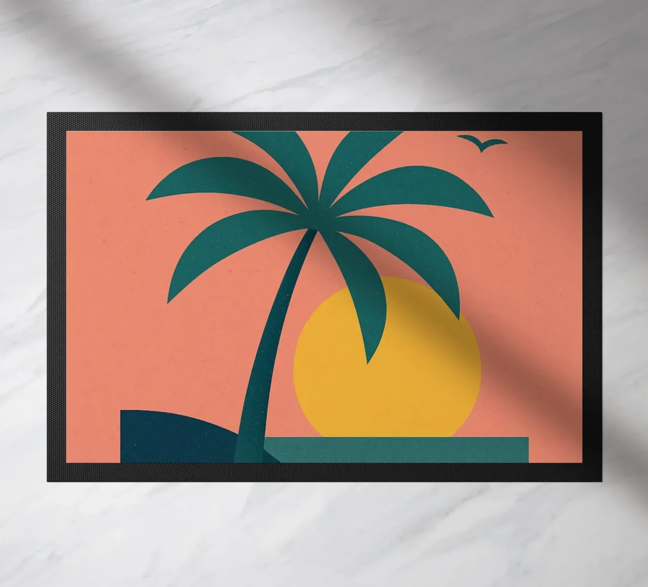 Palme estivale vintage – PALM zerbino da JETLAG | affiches voyage