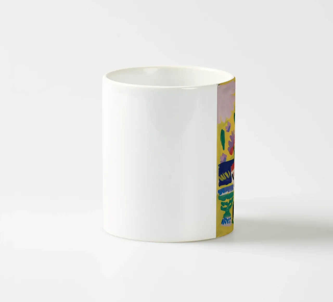 Caos astratto in giardino tazza in ceramica da Tiga Bersama
