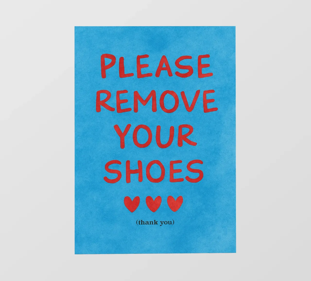 Si prega di togliere le scarpe telo in pvc da onelove