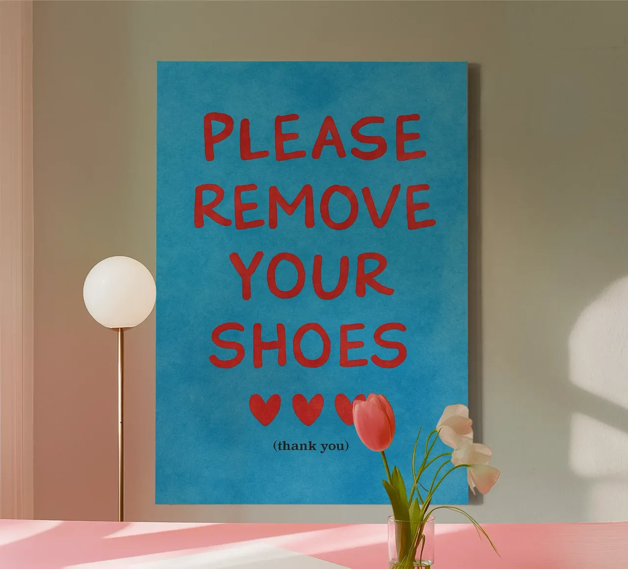Si prega di togliere le scarpe tela con Cornice a cassetta da onelove