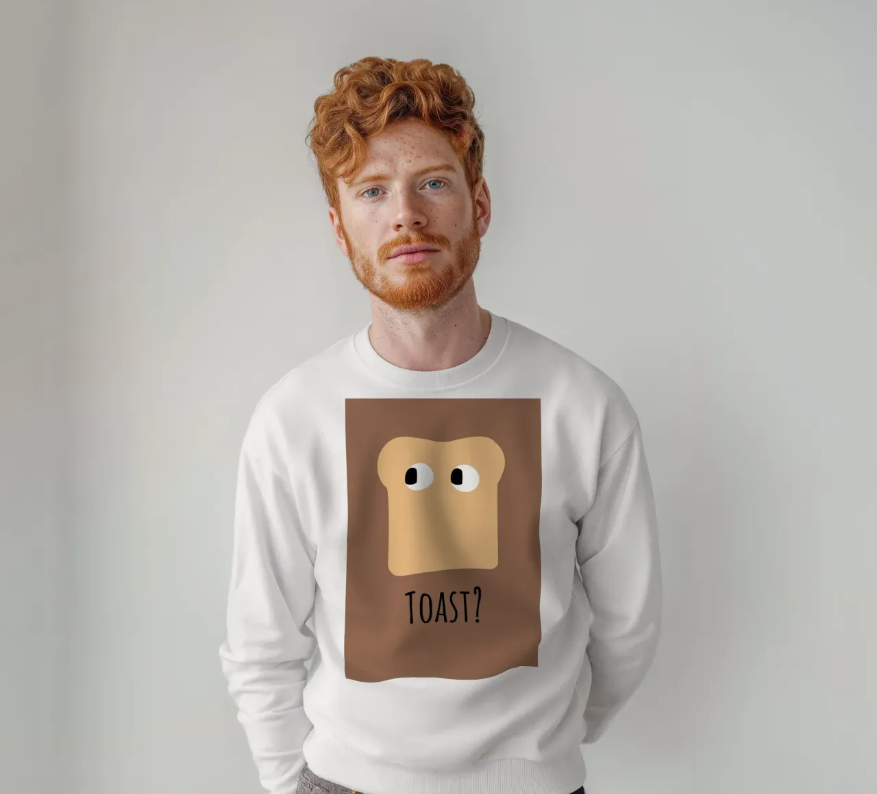 Toast? felpa da FRICKE DESIGN
