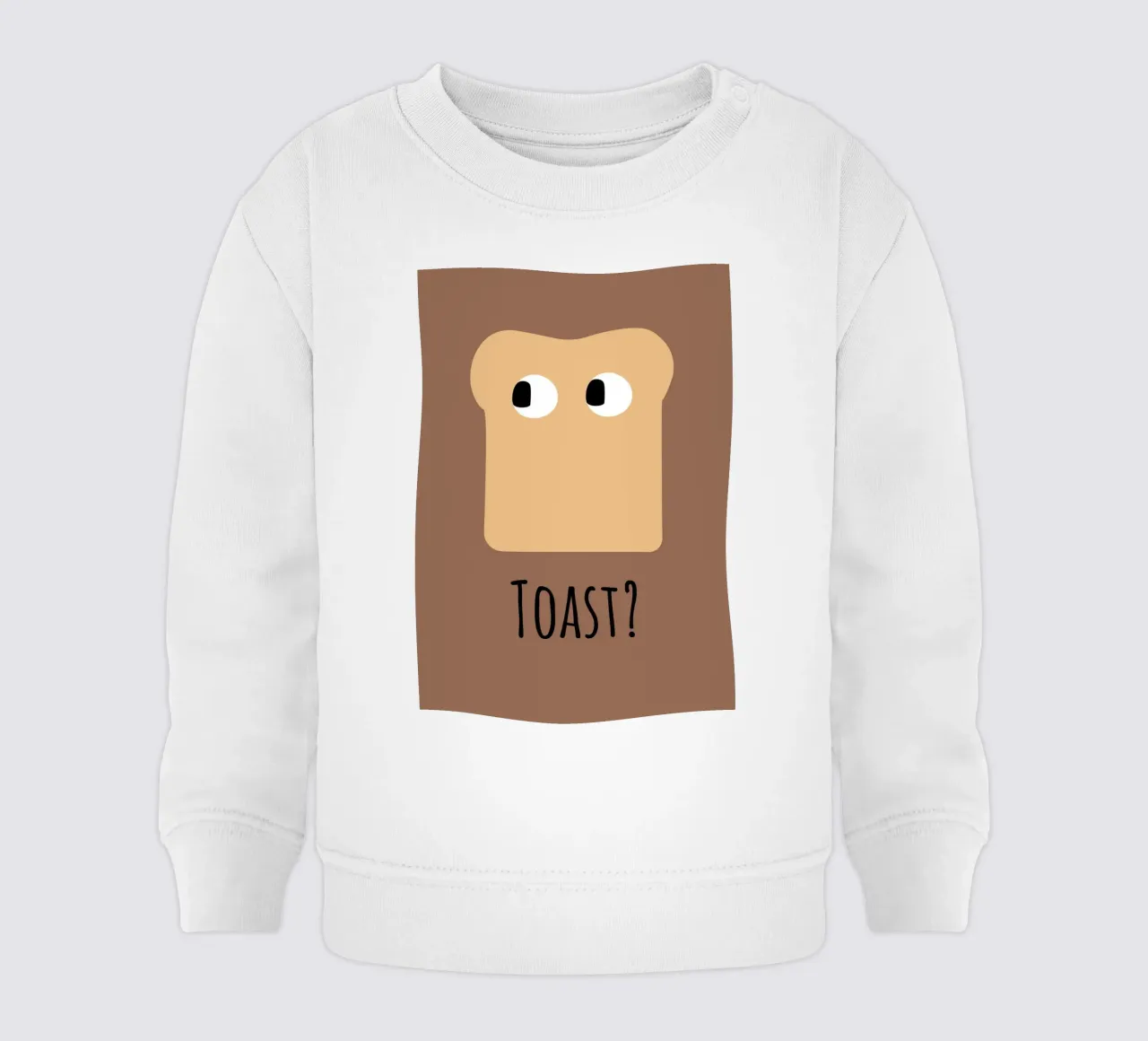 Toast? felpa neonato da FRICKE DESIGN