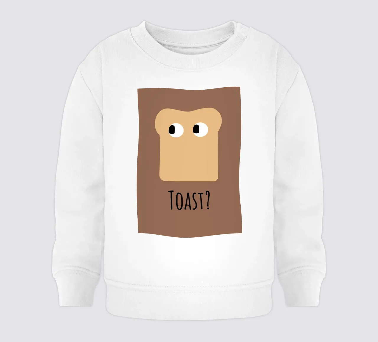 Toast? felpa neonato da FRICKE DESIGN