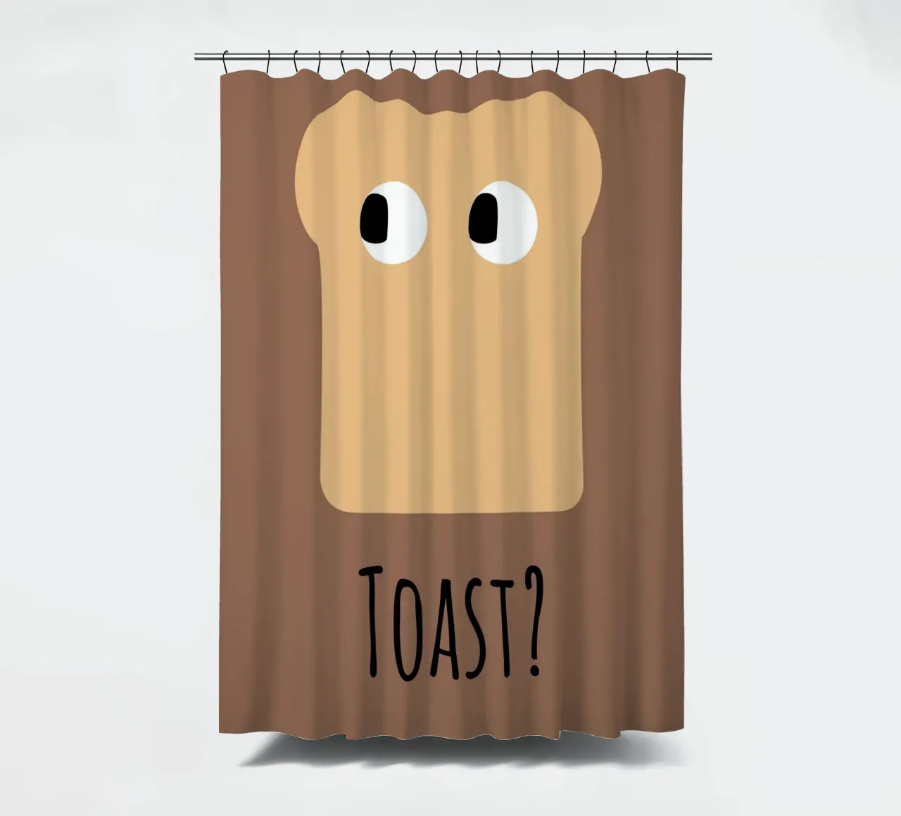 Toast? tenda da doccia da FRICKE DESIGN