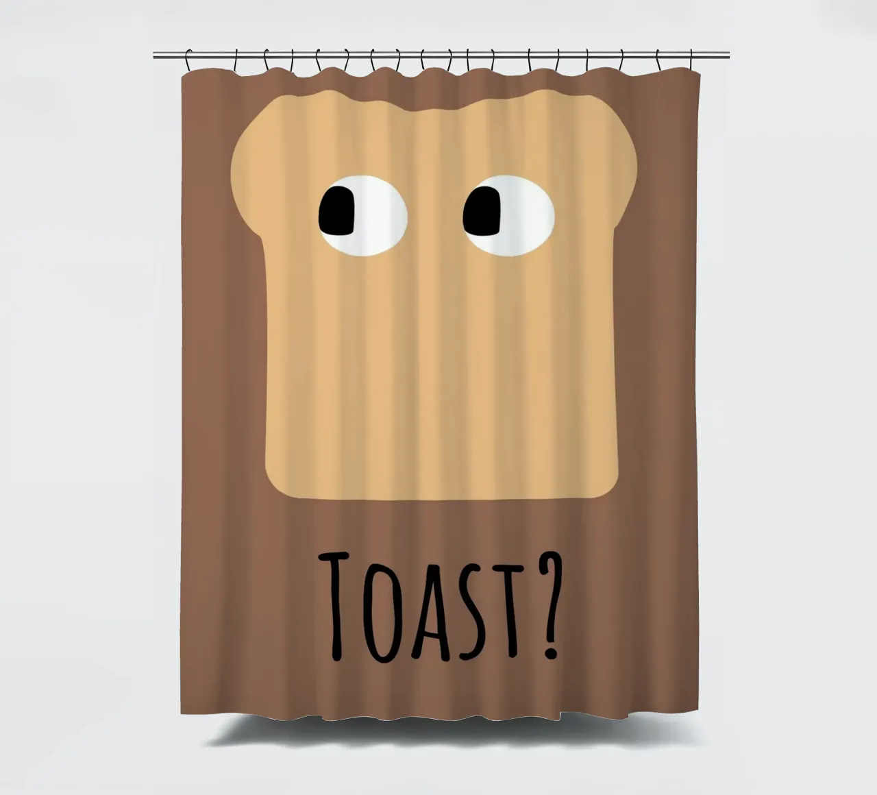 Toast? tenda da doccia da FRICKE DESIGN