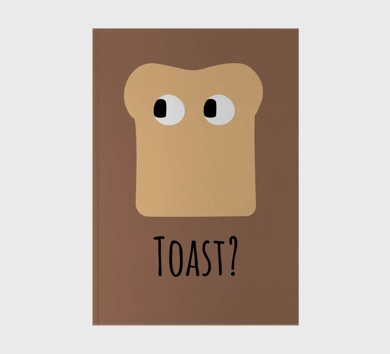 Toast? notebook by FRICKE DESIGN