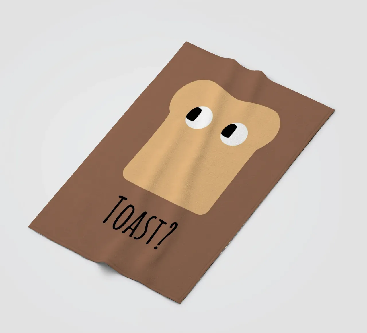 Toast? coperta in pile da FRICKE DESIGN