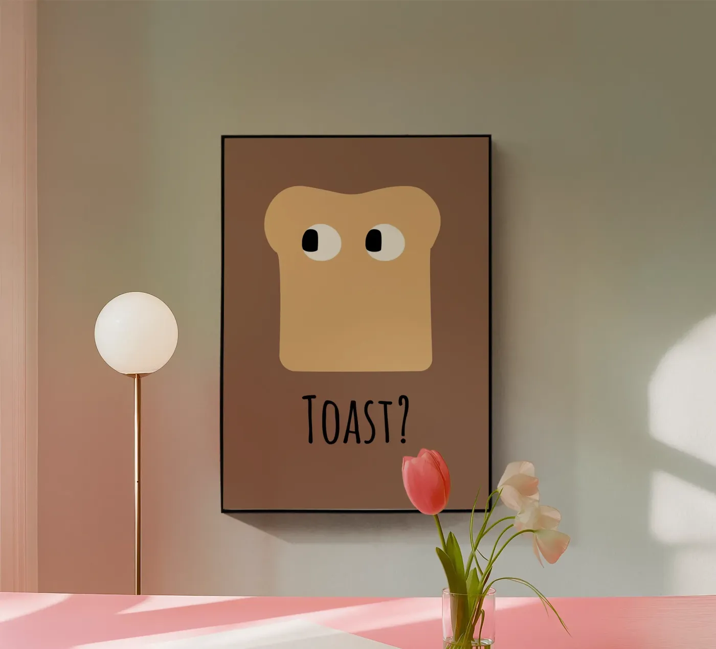 Toast? acryl van FRICKE DESIGN