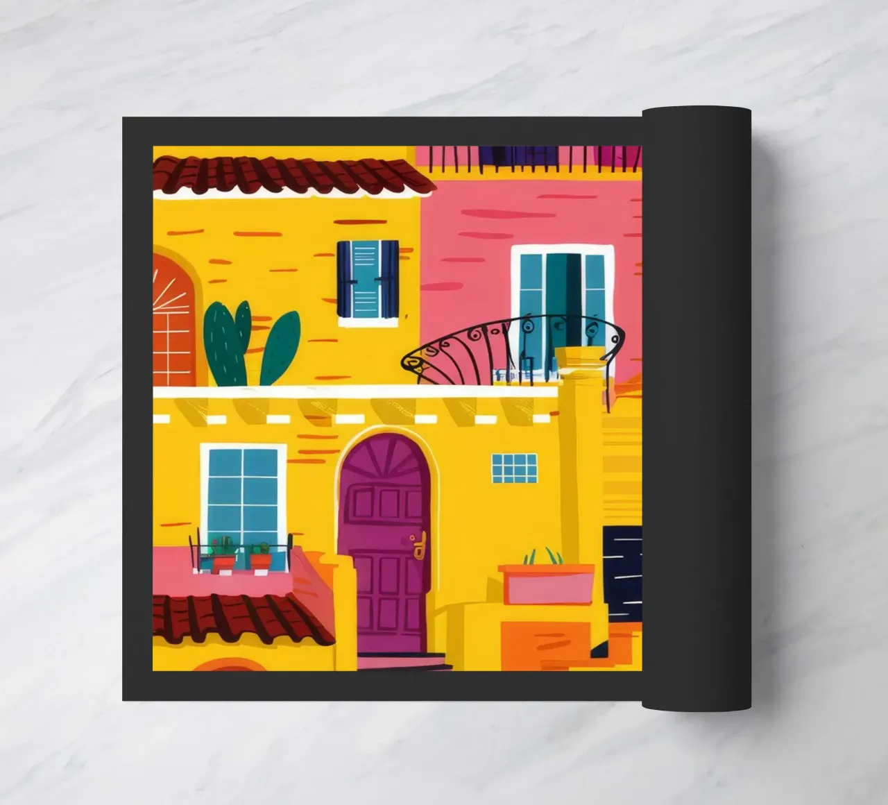 Labirinto colorato in collina zerbino da FadeAura