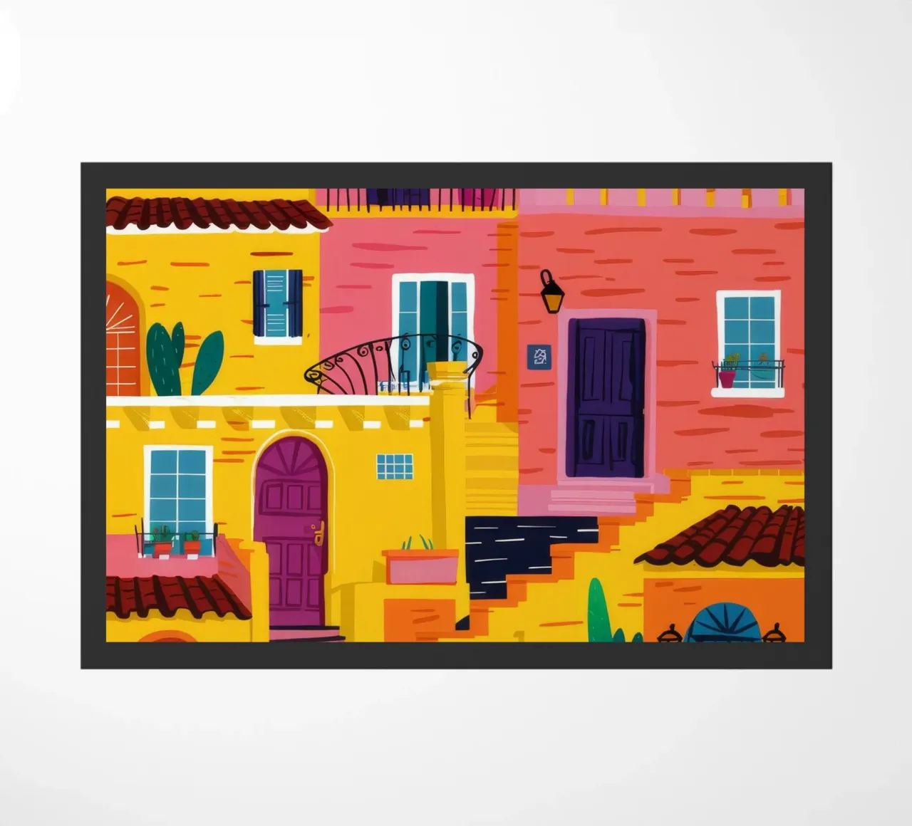 Labirinto colorato in collina zerbino da FadeAura