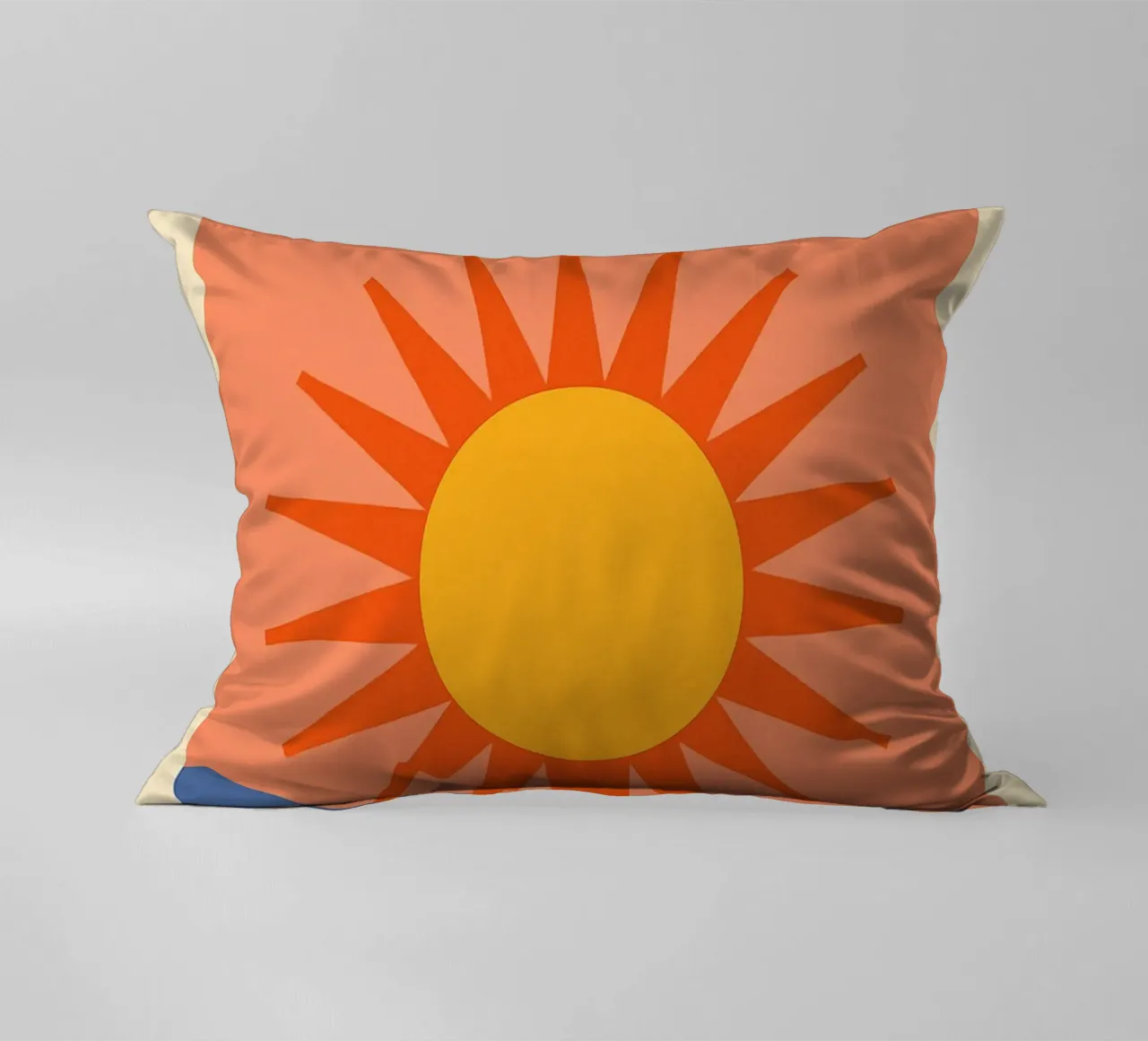 Sole grafico e retrò - SUN cuscino da JETLAG | affiches voyage
