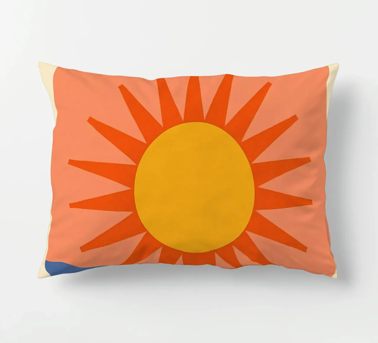 Sole grafico e retrò - SUN cuscino da JETLAG | affiches voyage