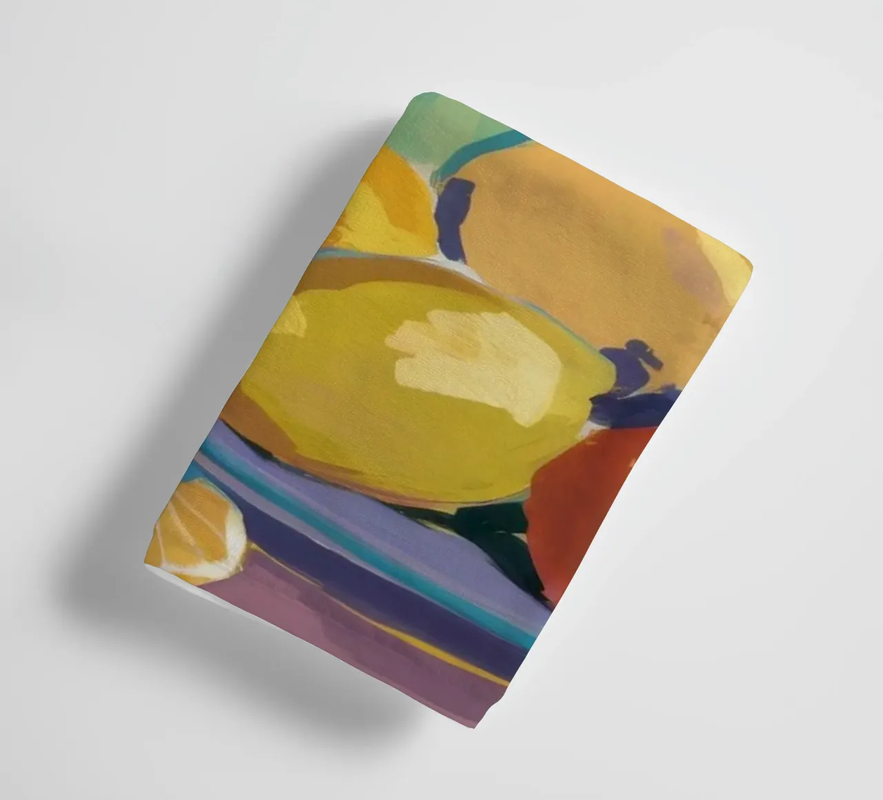 Pichet jaune Agrumes serviette de bain de Fable Tempa