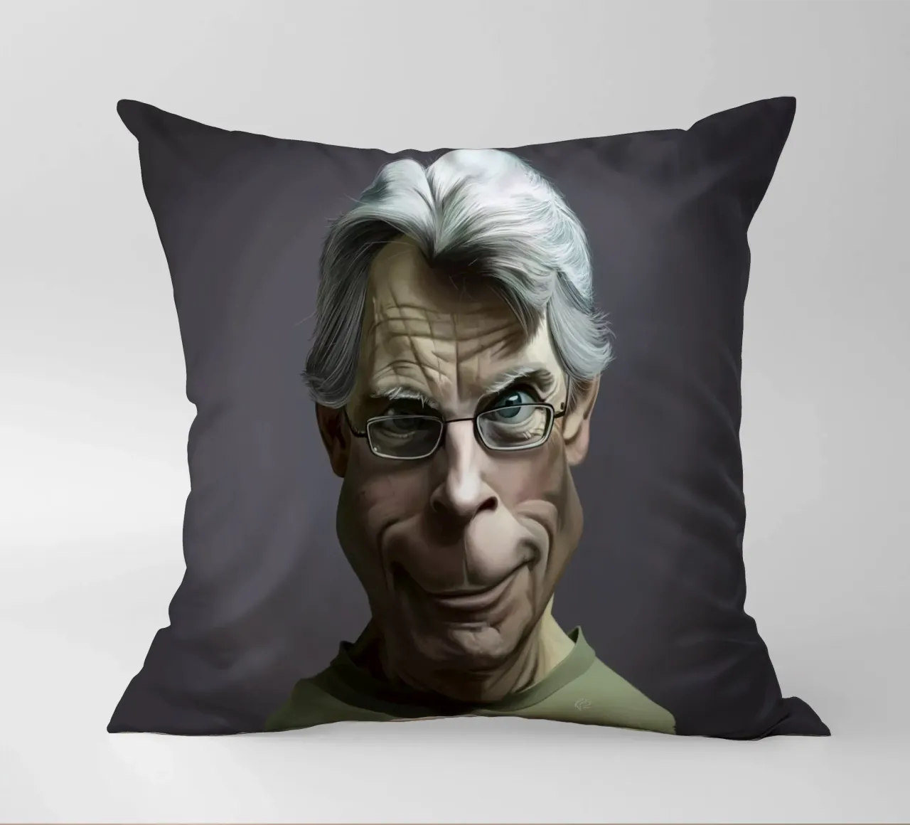 Stephen King cuscino da Rob Art | Illustration