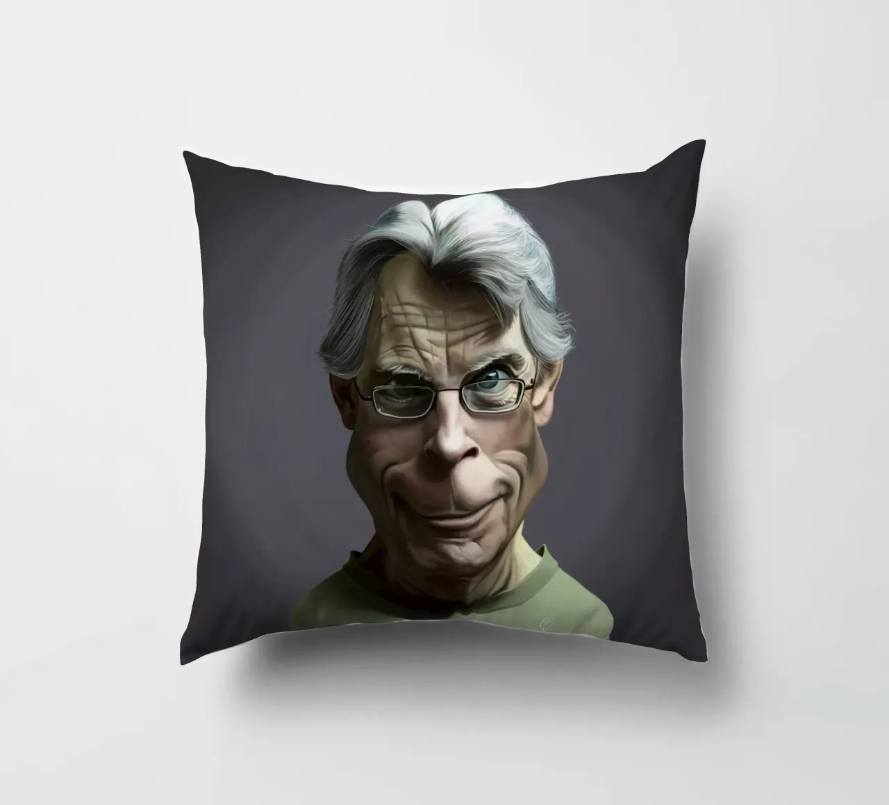 Stephen King cuscino da Rob Art | Illustration