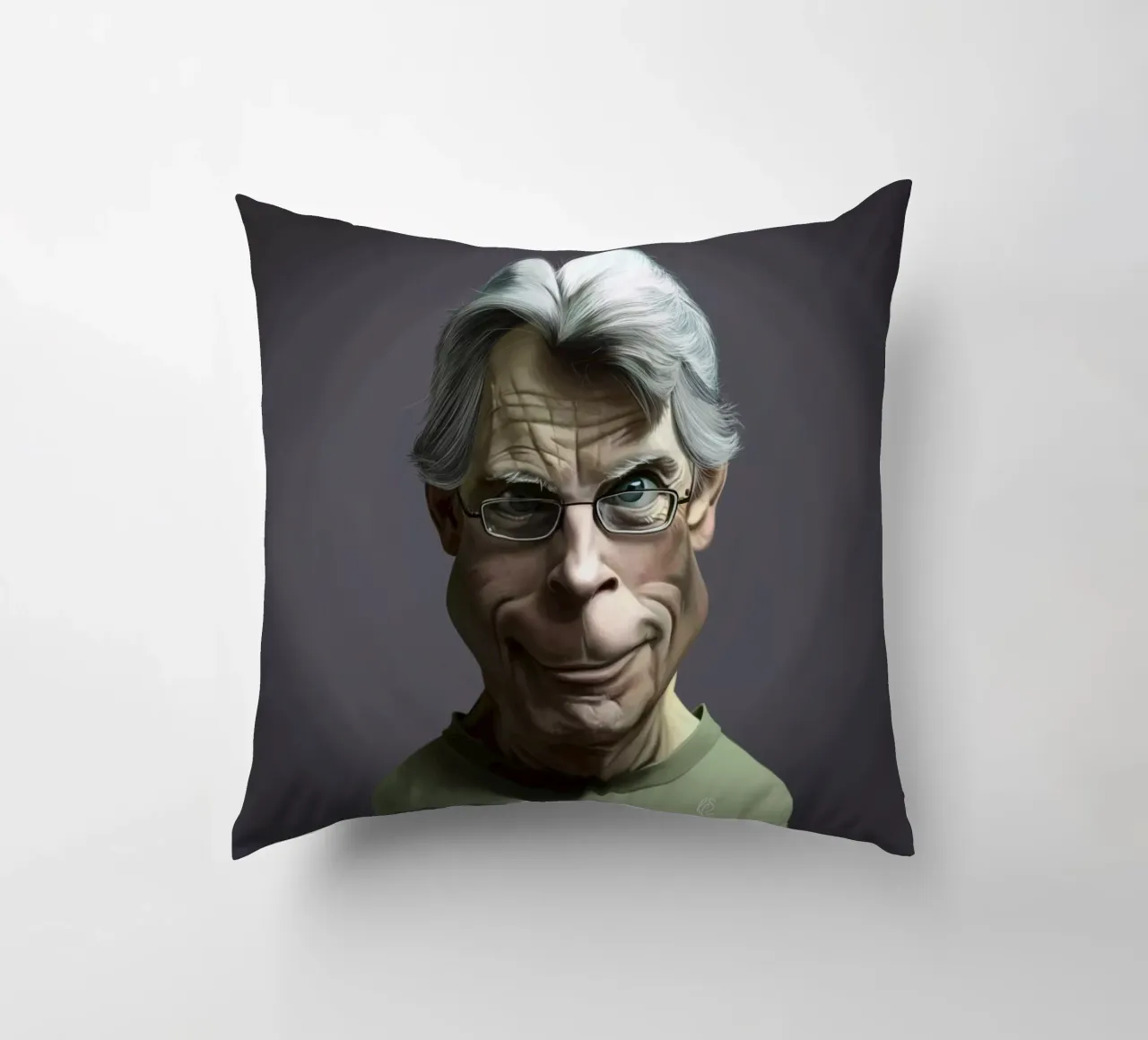 Stephen King cuscino da Rob Art | Illustration