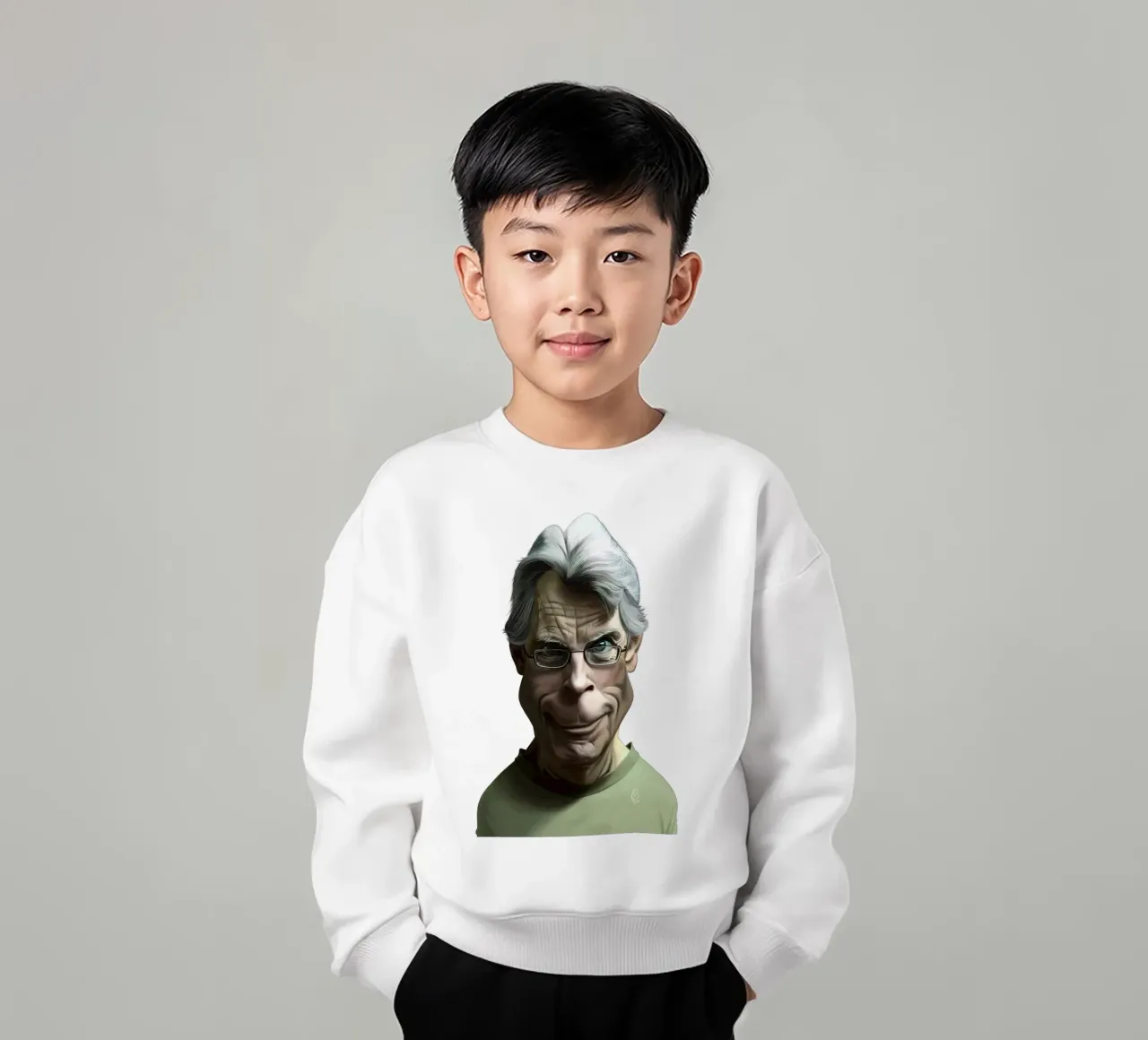 Stephen King felpa bambino da Rob Art | Illustration