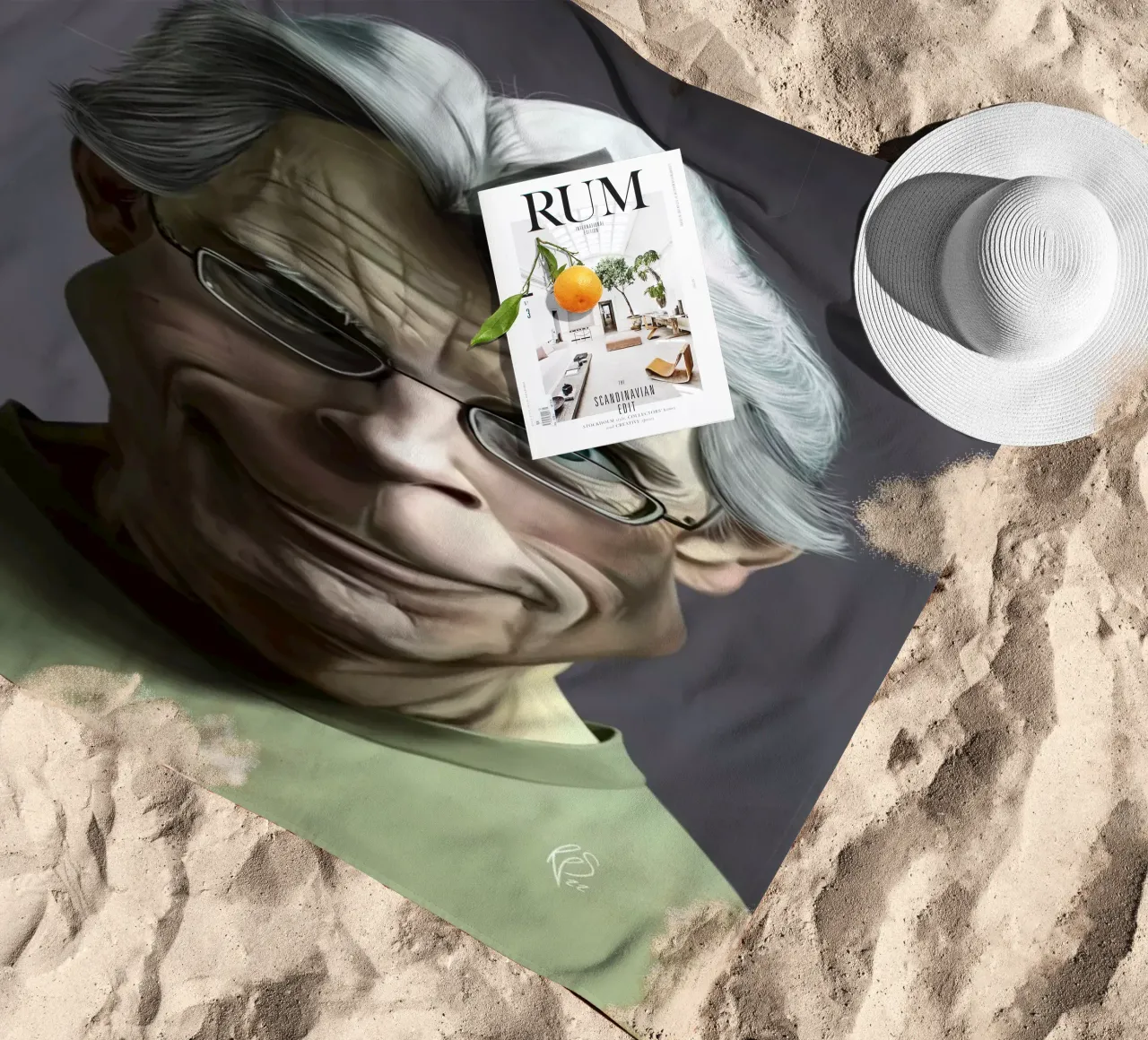 Stephen King telo mare da Rob Art | Illustration