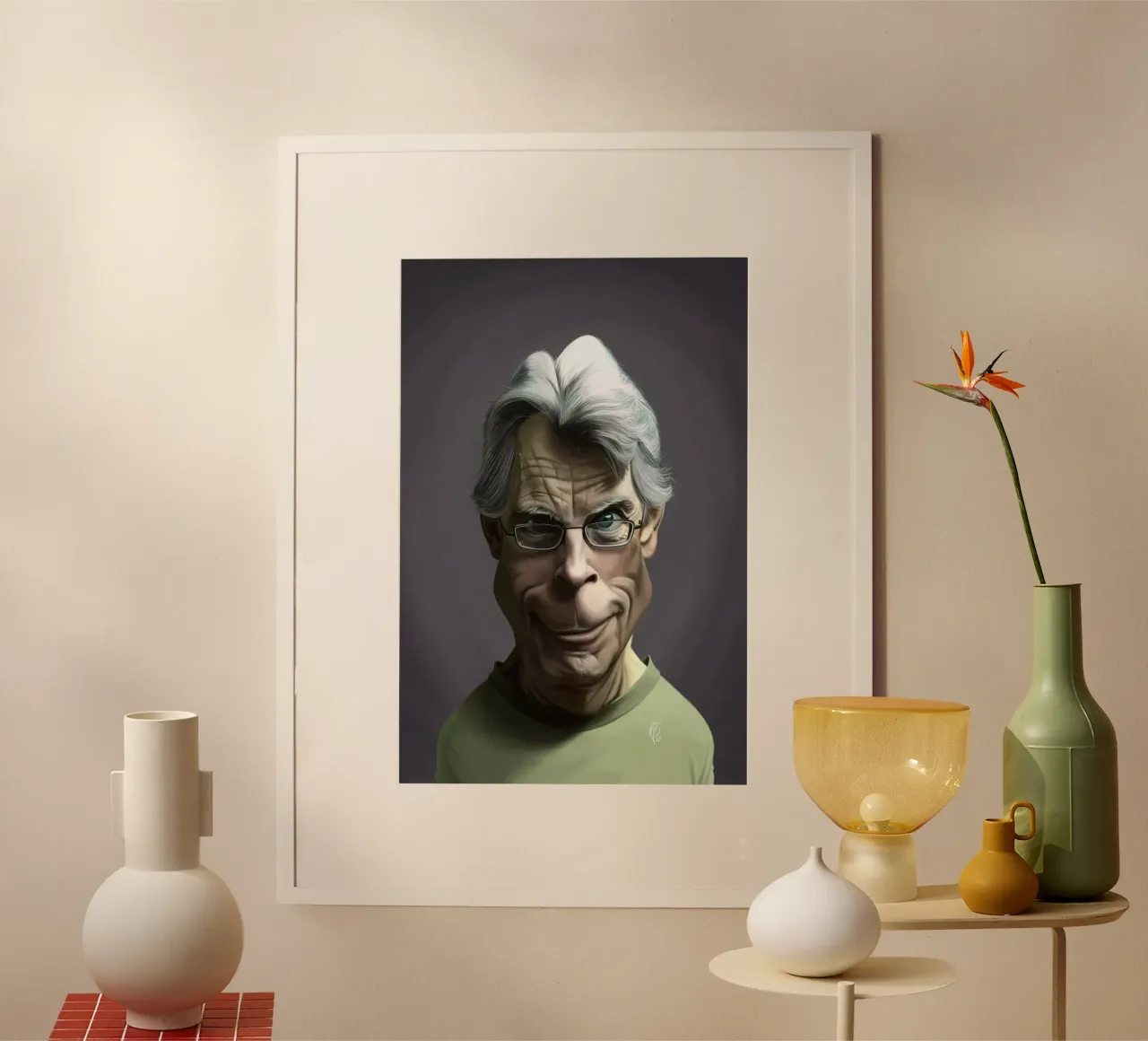 Stephen King poster da Rob Art | Illustration