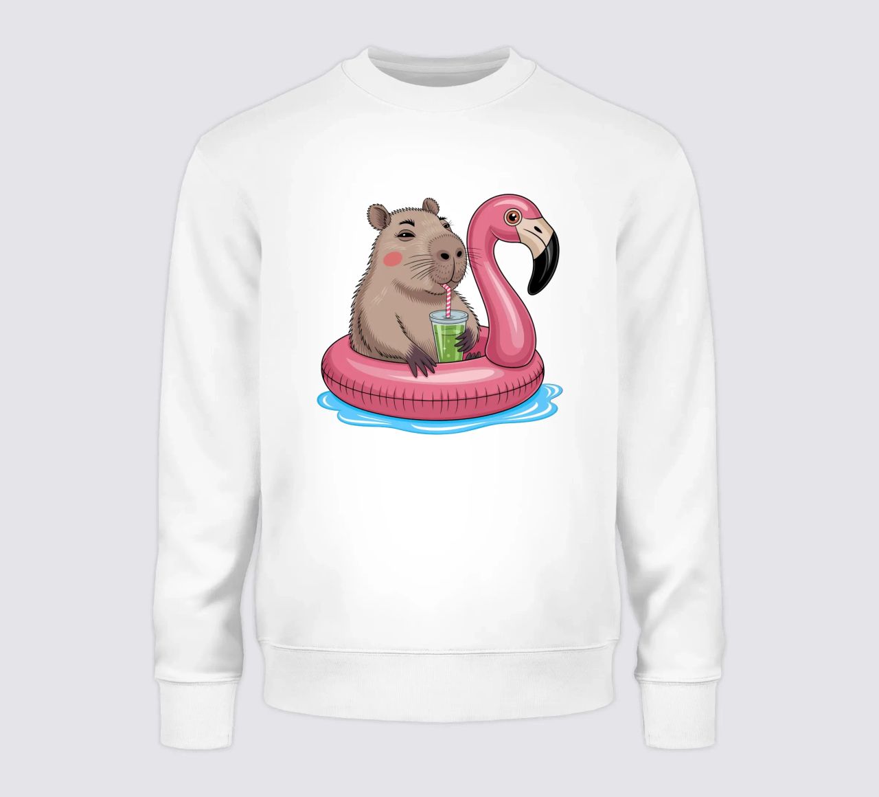 Capy & Bara Pool Flamingo sudadera de Capy & Bara
