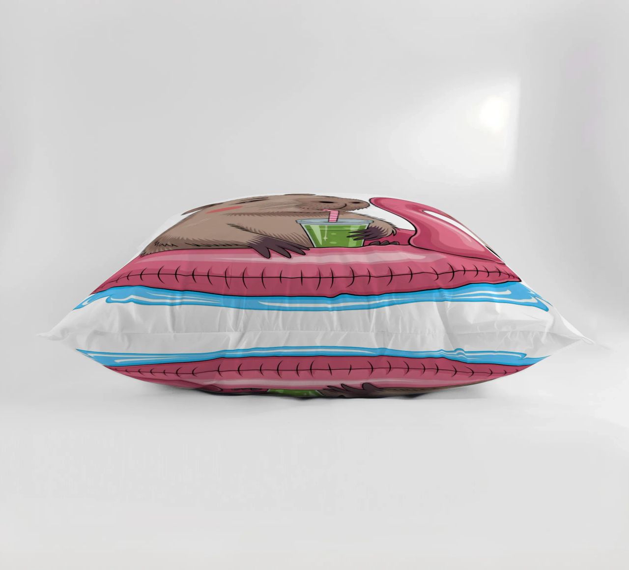 Capy & Bara Pool Flamingo cuscino da Capy & Bara