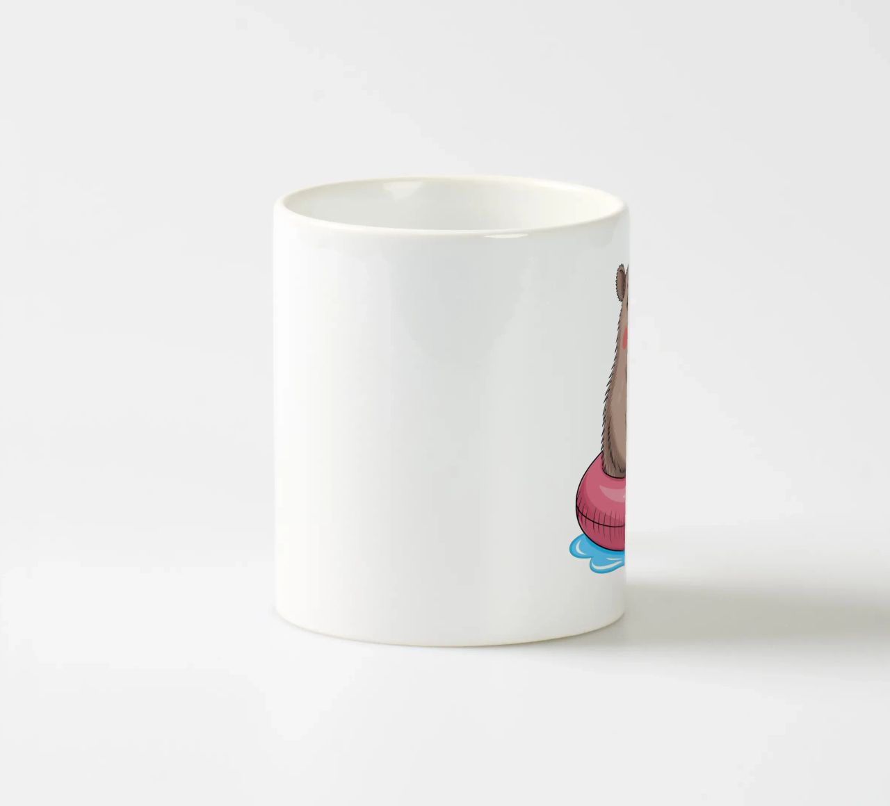 Capy & Bara Pool Flamingo tazza in ceramica da Capy & Bara