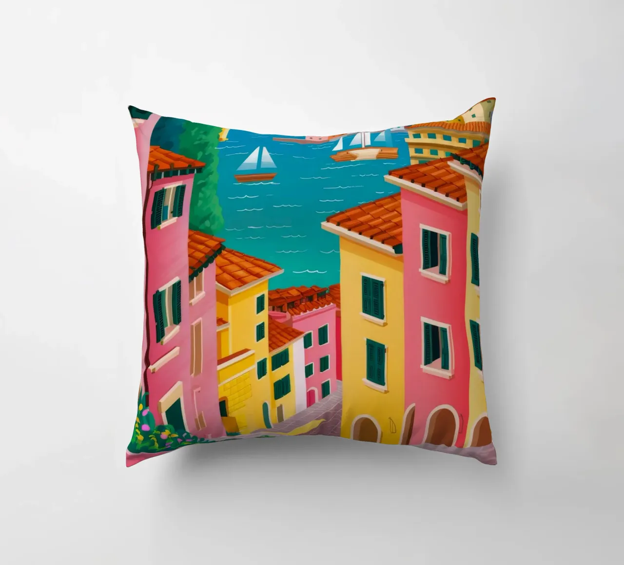 Positano a due passi dal mare cuscino da FadeAura