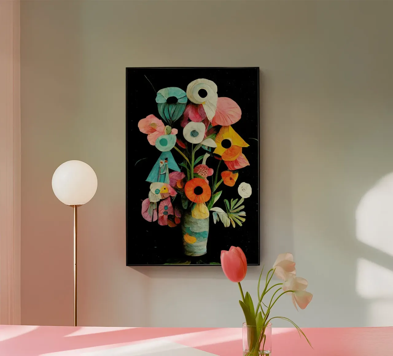 Les Fleurs acryl van treechild