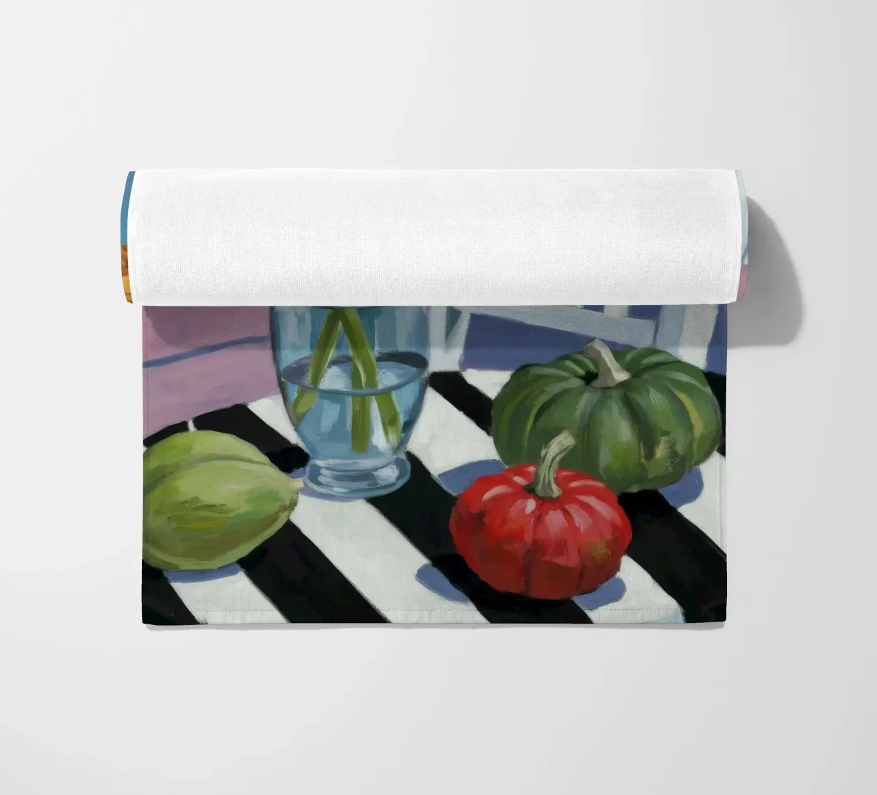 Sunflower Window View beach towel by Fable Tempa