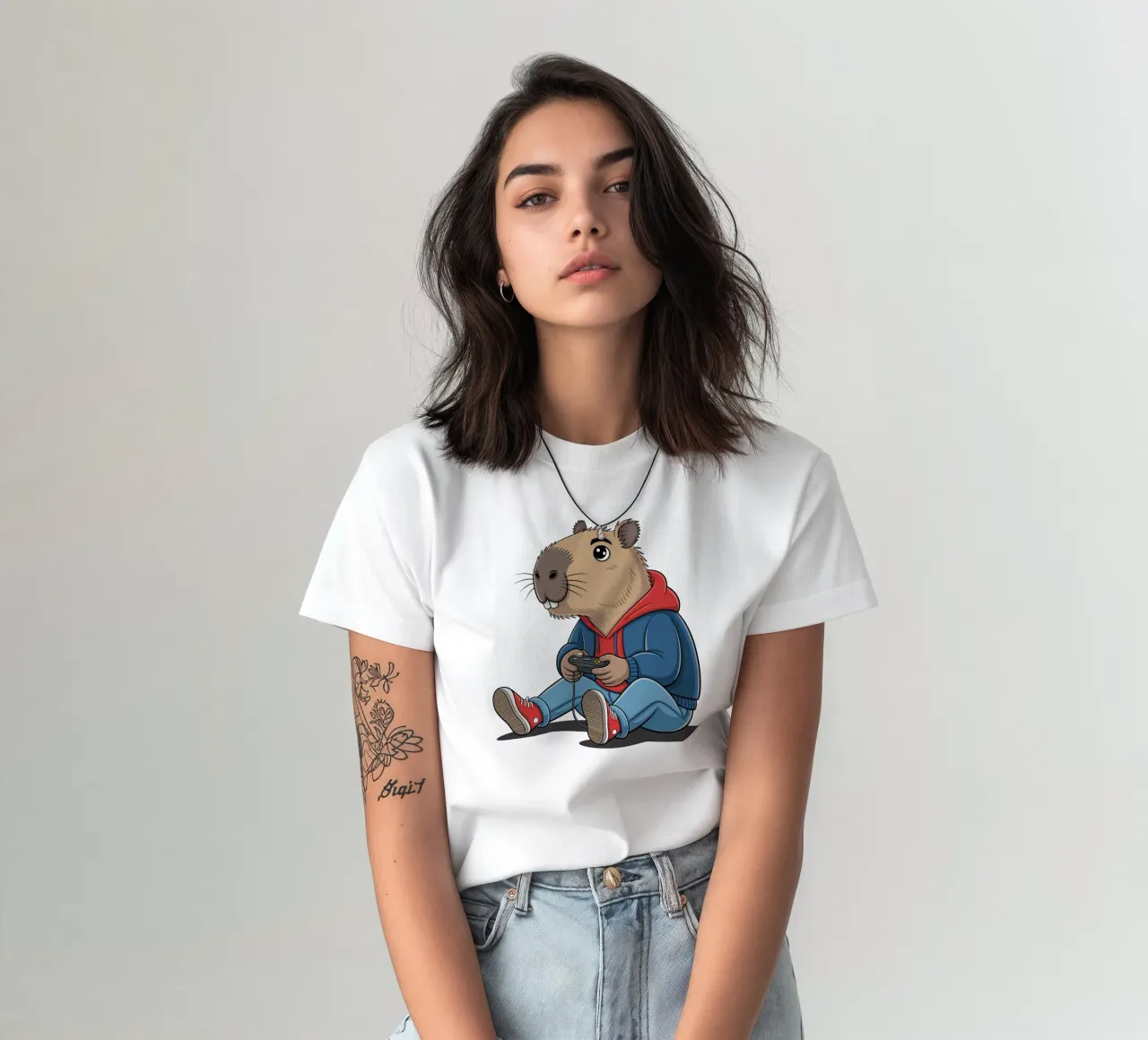 Capy & Bara Gaming t-shirt da Shirtfantastisch