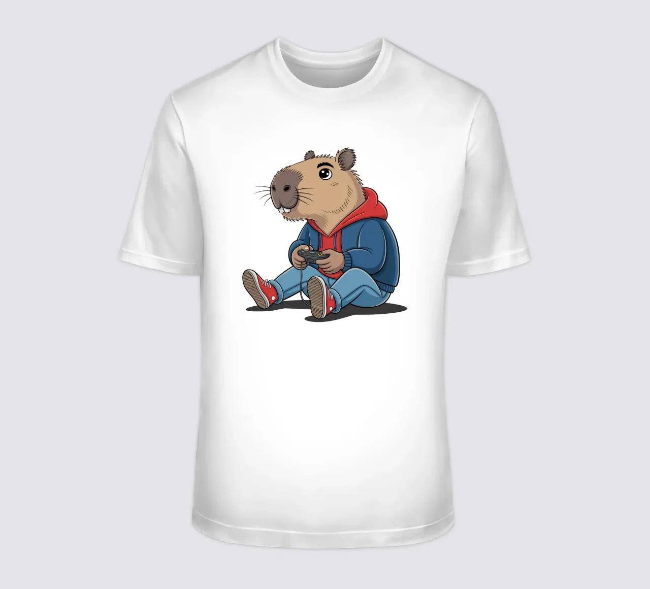 Capy & Bara Gaming t-shirt da Shirtfantastisch