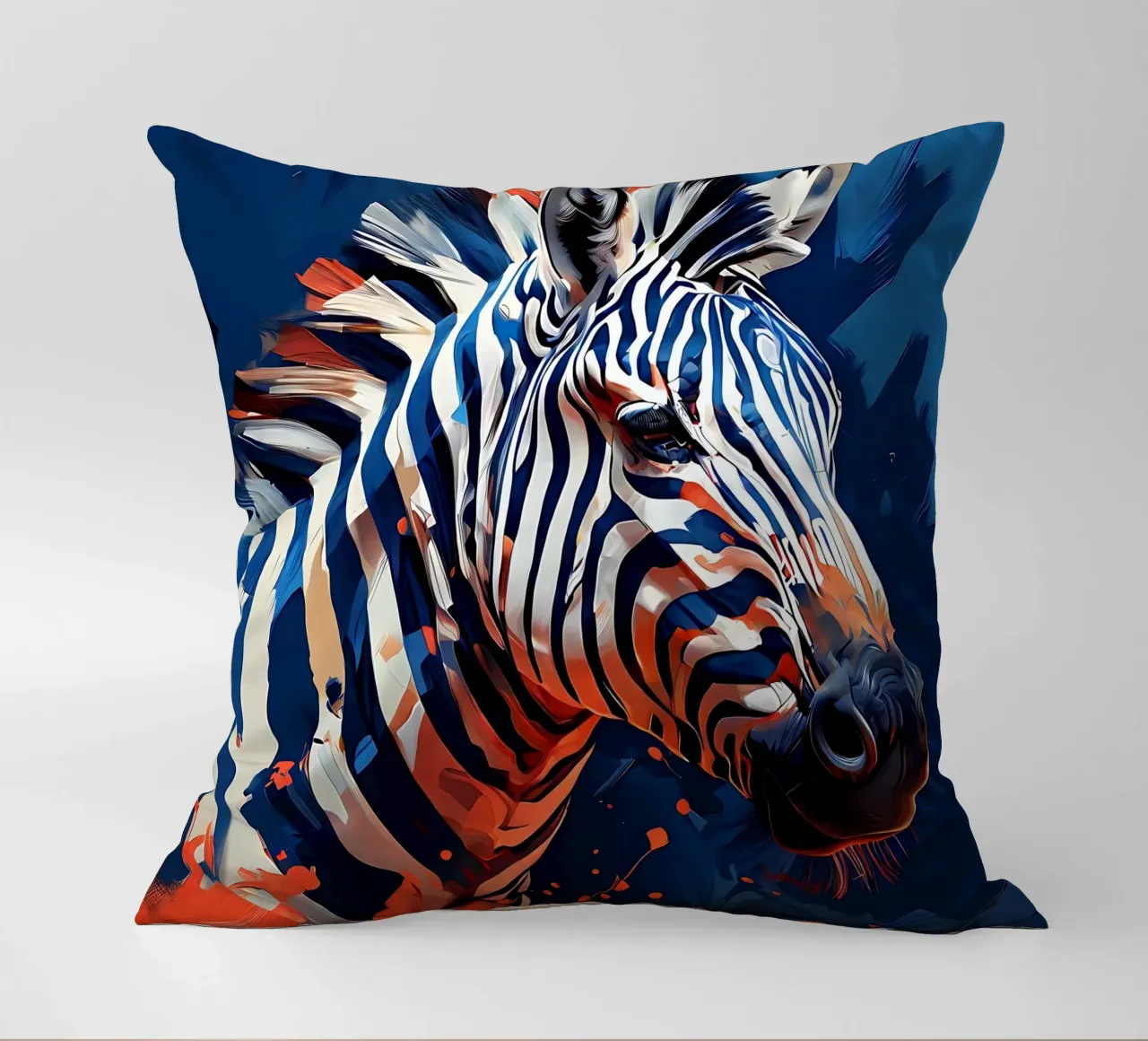 Stile_Zebra_F_1 cuscino da Tierisch bunt by LK