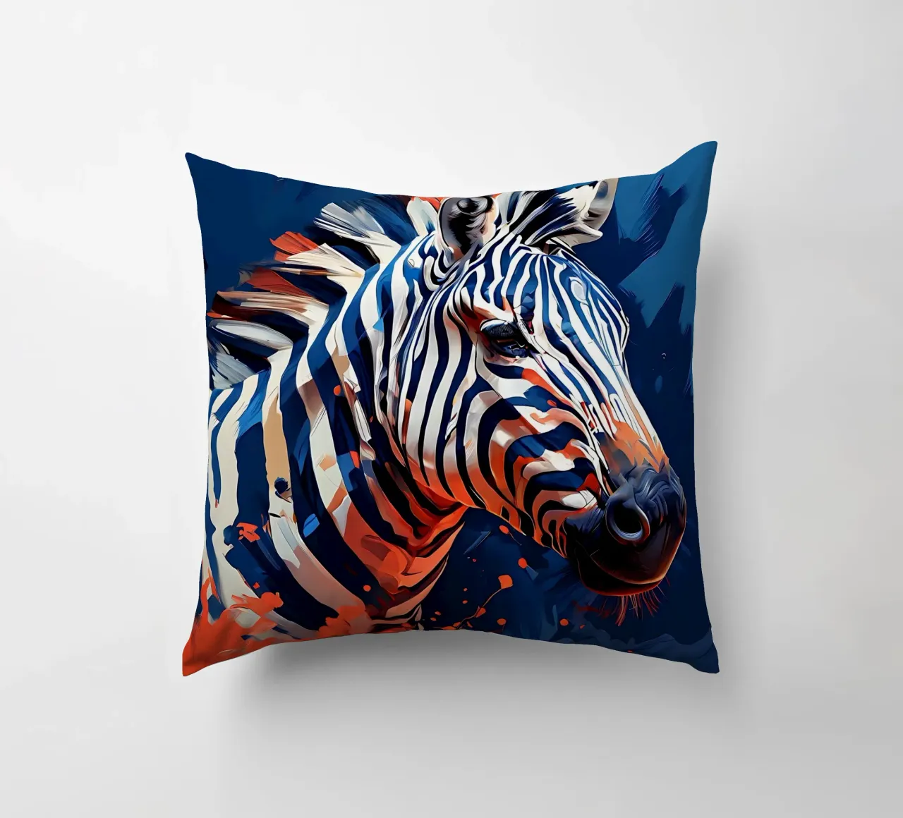 Stile_Zebra_F_1 cuscino da Tierisch bunt by LK