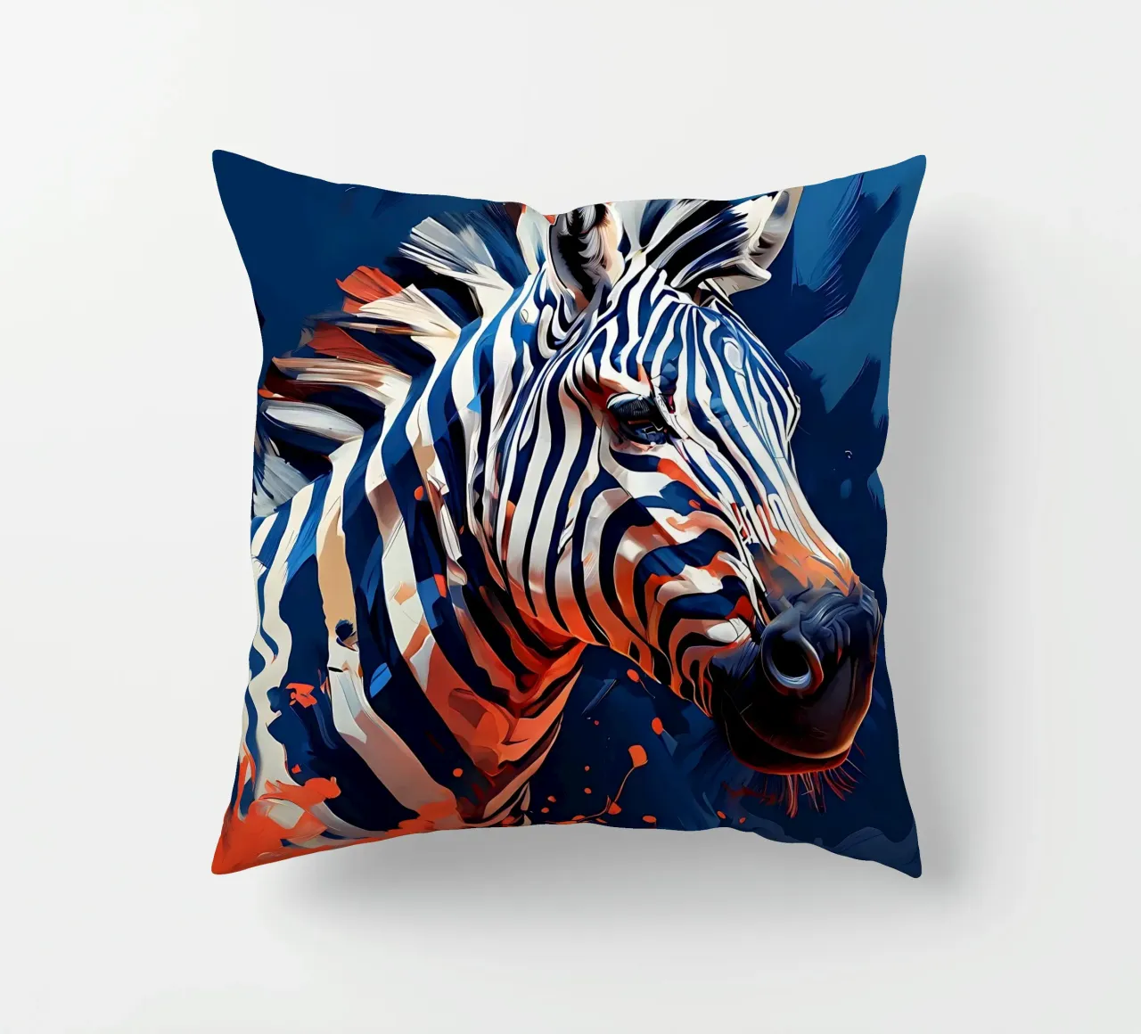Stile_Zebra_F_1 cuscino da Tierisch bunt by LK