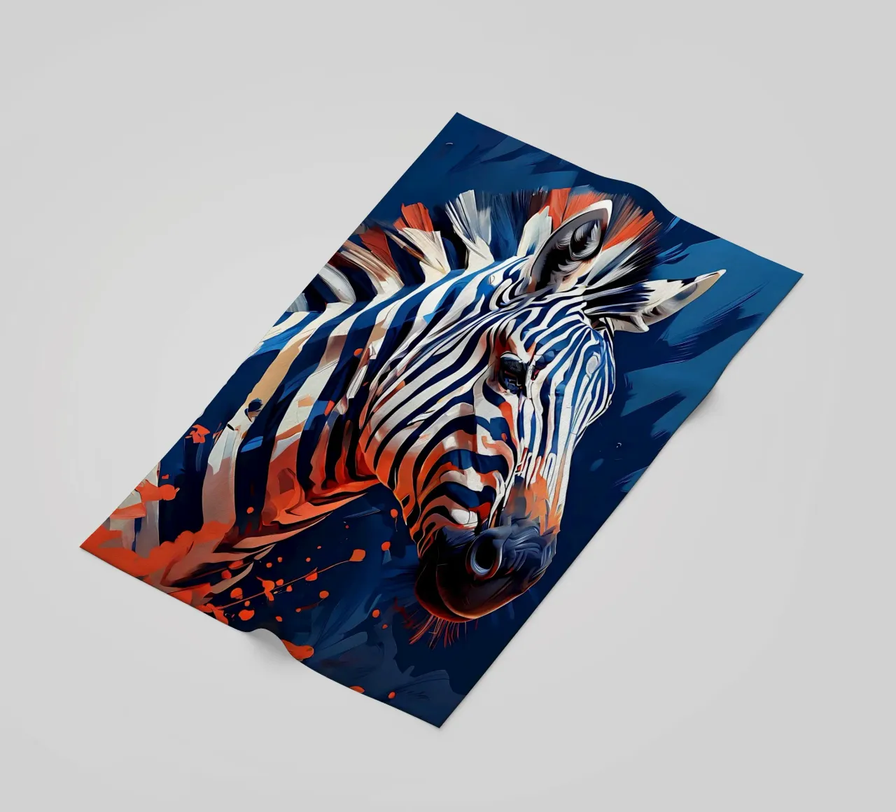 Stile_Zebra_F_1 telo mare da Tierisch bunt by LK