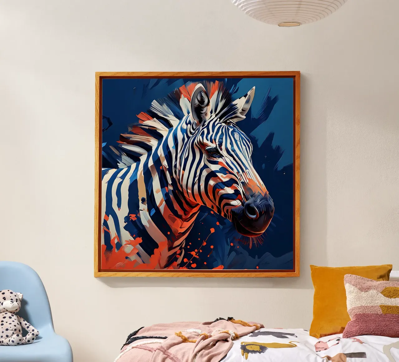 Stile_Zebra_F_1 plexiglass da Tierisch bunt by LK