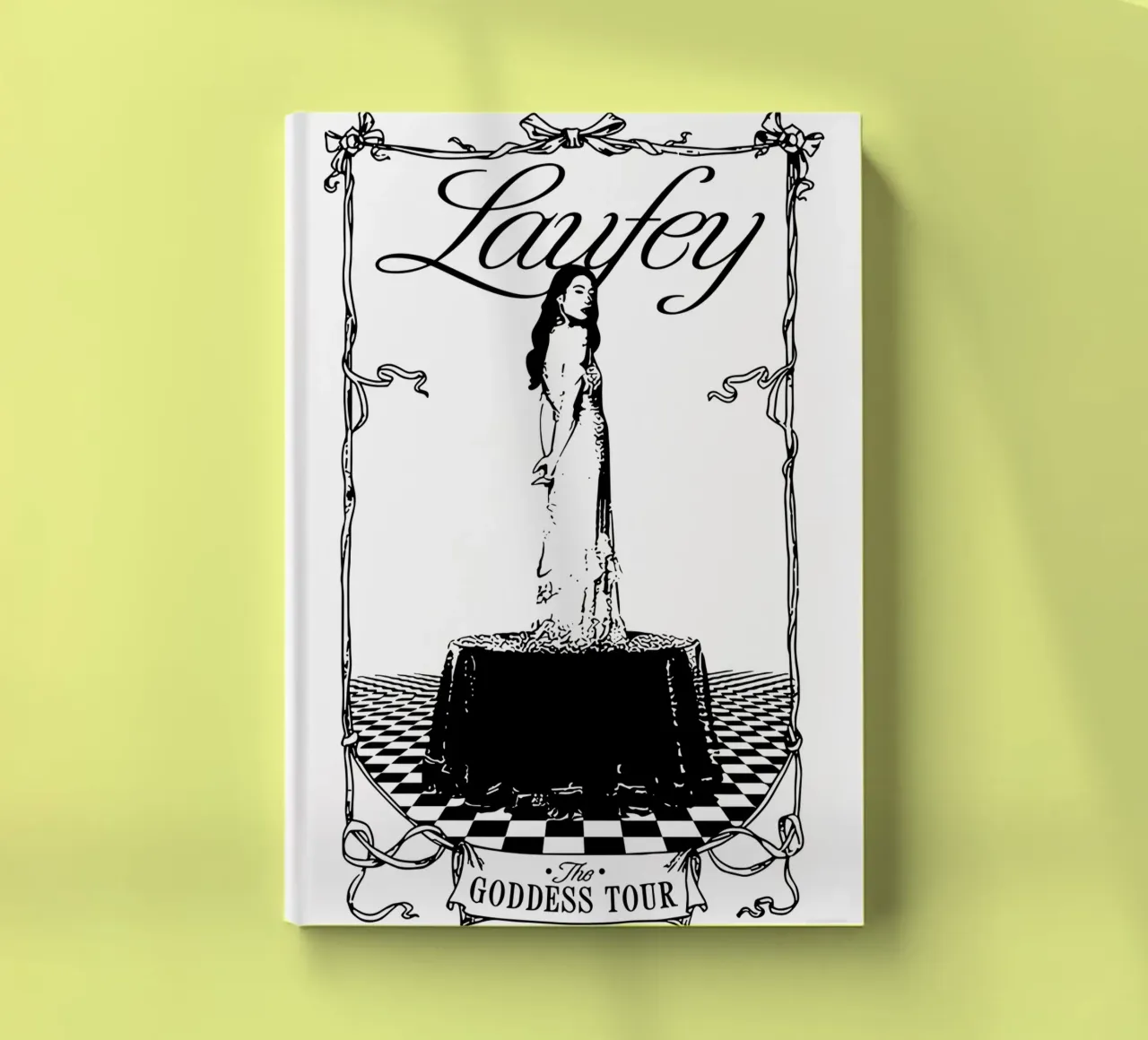 Laufey 2024 Goddess Tour carnet de notes de carleemiller