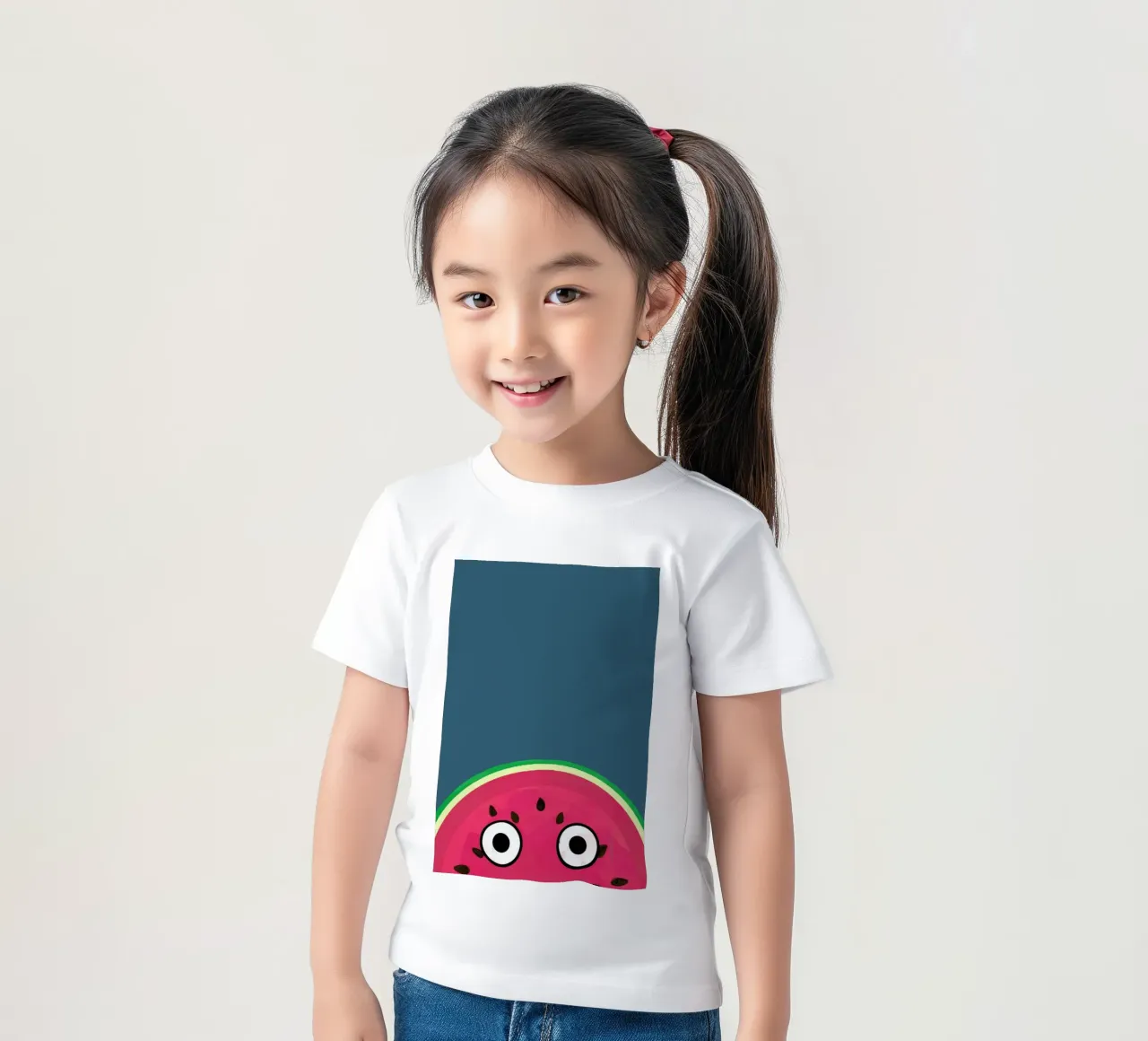 Funky Melon kinder t-shirt van Doozal