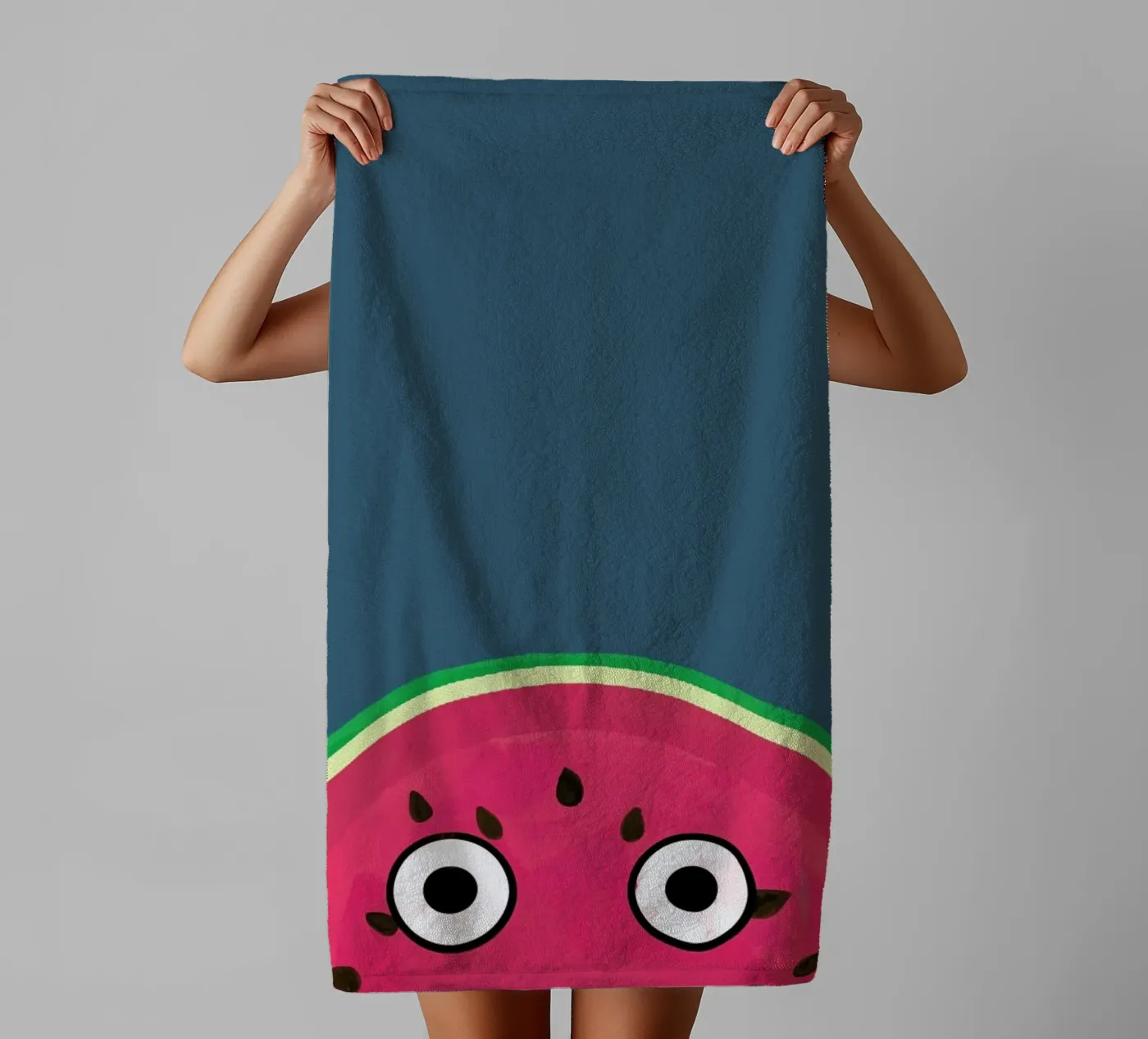 Funky Melon badhanddoek van Doozal